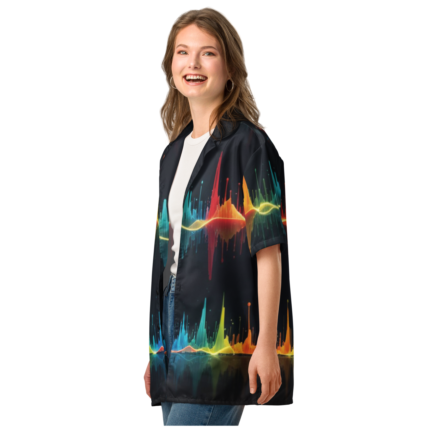 Chemise à manches Courtes Unisexe "Vibes Festival"