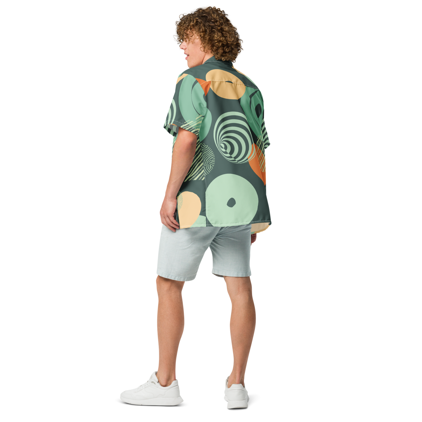 Chemise à manches Courtes Unisexe Vibulus (Vert Foncé)