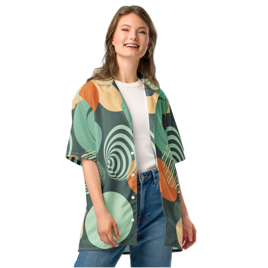 Chemise à manches Courtes Unisexe Vibulus (Vert Foncé)