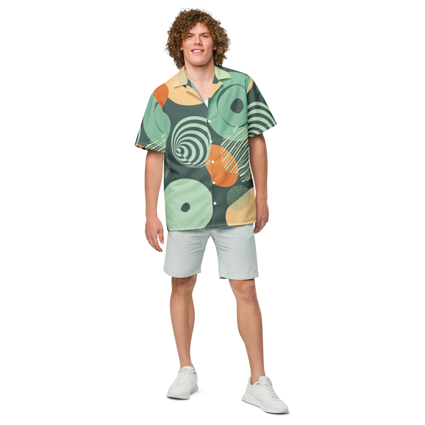 Chemise à manches Courtes Unisexe Vibulus (Vert Foncé)