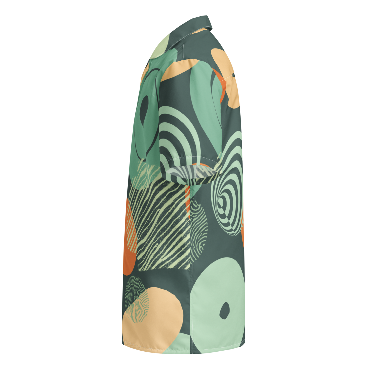 Chemise à manches Courtes Unisexe Vibulus (Vert Foncé)