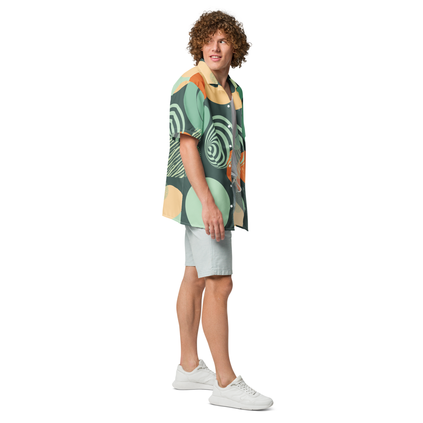 Chemise à manches Courtes Unisexe Vibulus (Vert Foncé)
