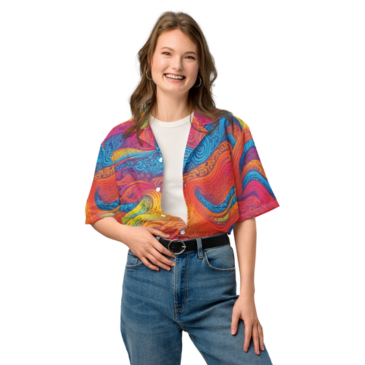 Chemise à manches Courtes Unisexe "Waves Festival"