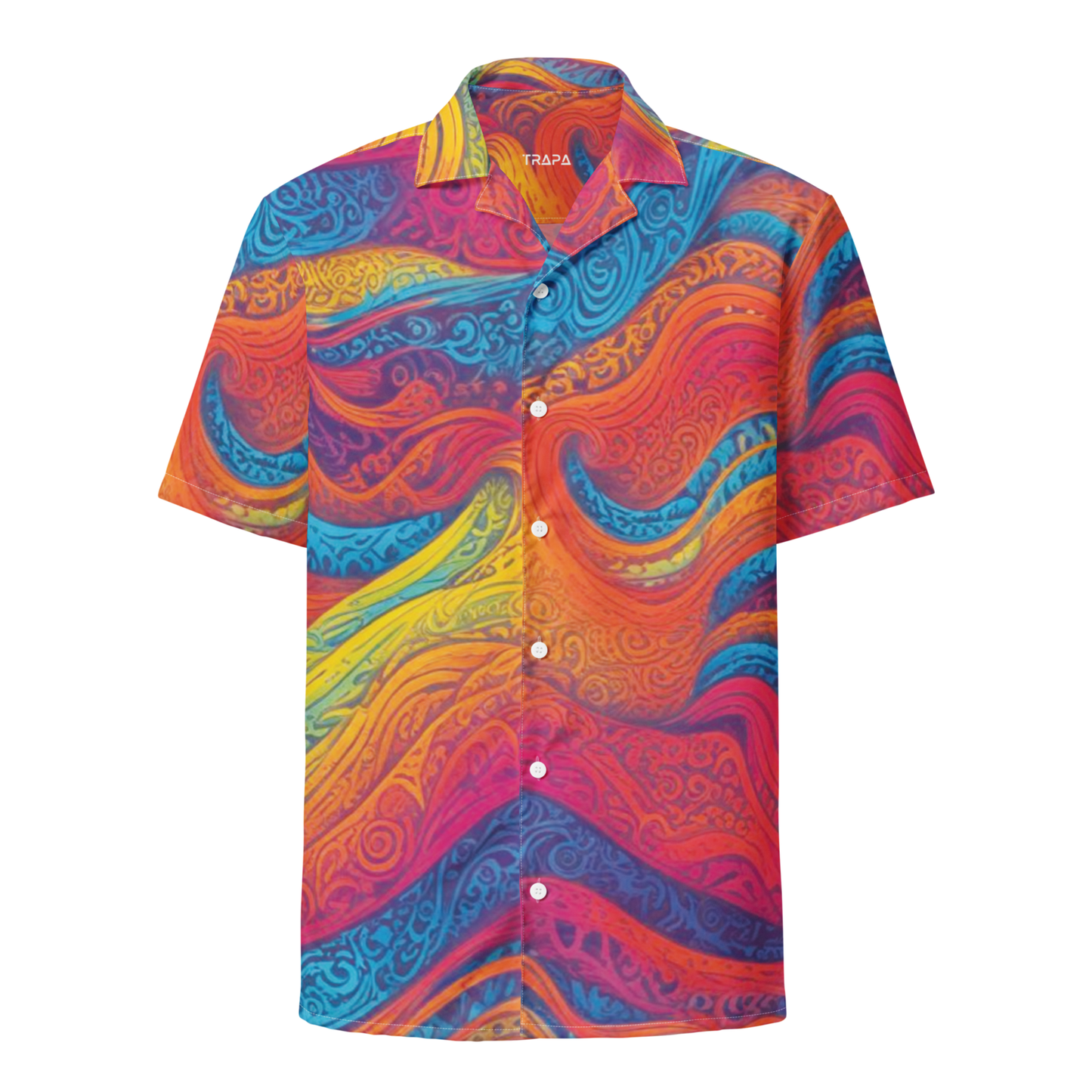 Chemise à manches Courtes Unisexe "Waves Festival"