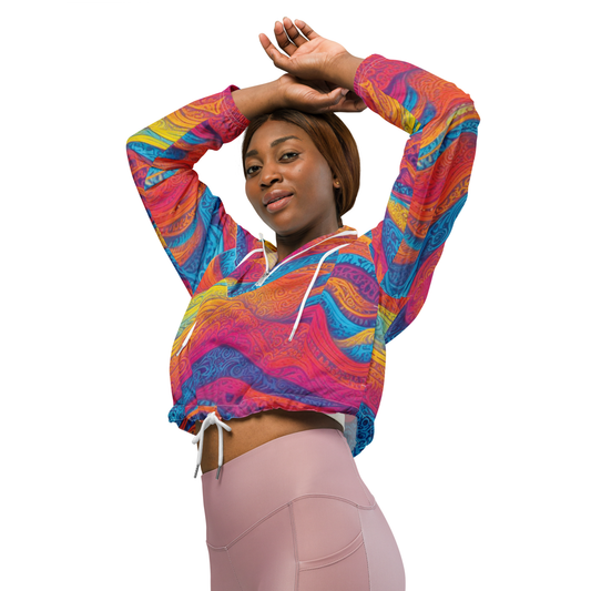 Coupe-vent Court Femme "Waves Festival"