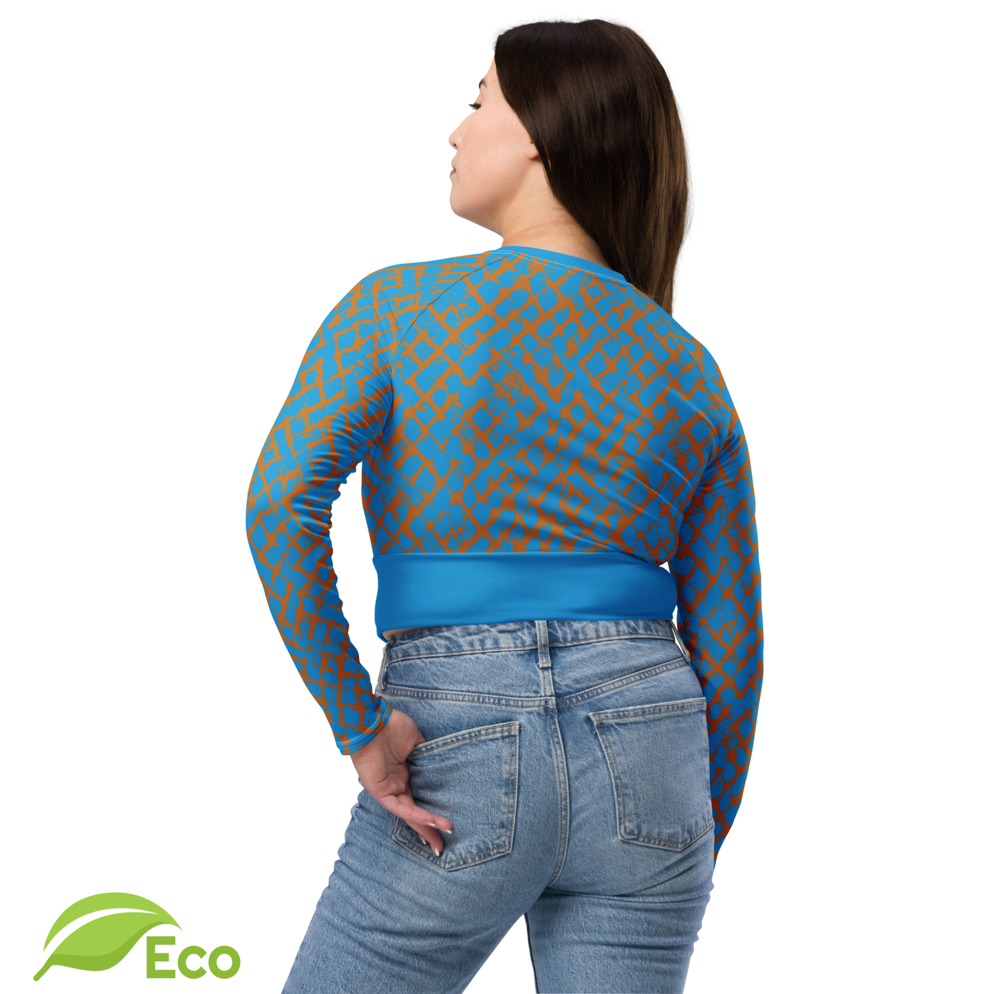 Top corto a maniche lunghe "Octonyo" Eco