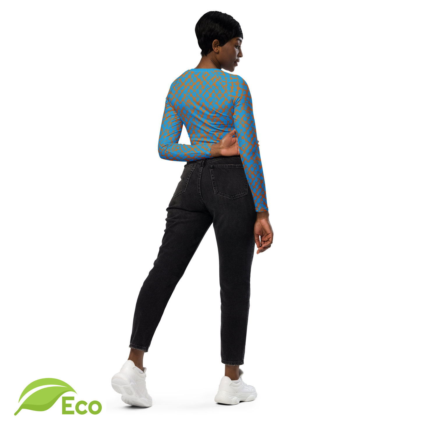 Top corto a maniche lunghe "Octonyo" Eco