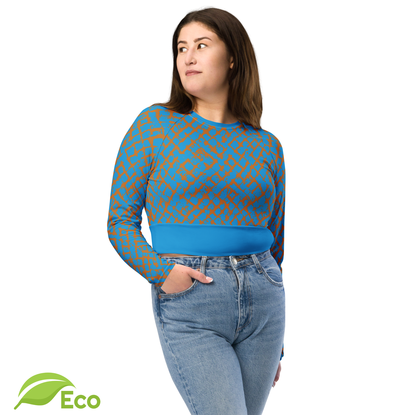 Top corto a maniche lunghe "Octonyo" Eco