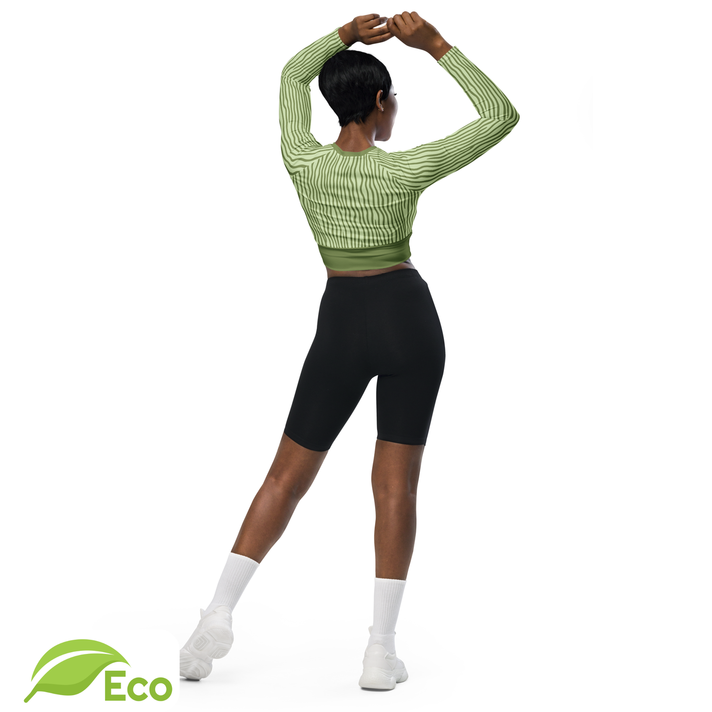 Top corto a maniche lunghe "Shojii" Eco