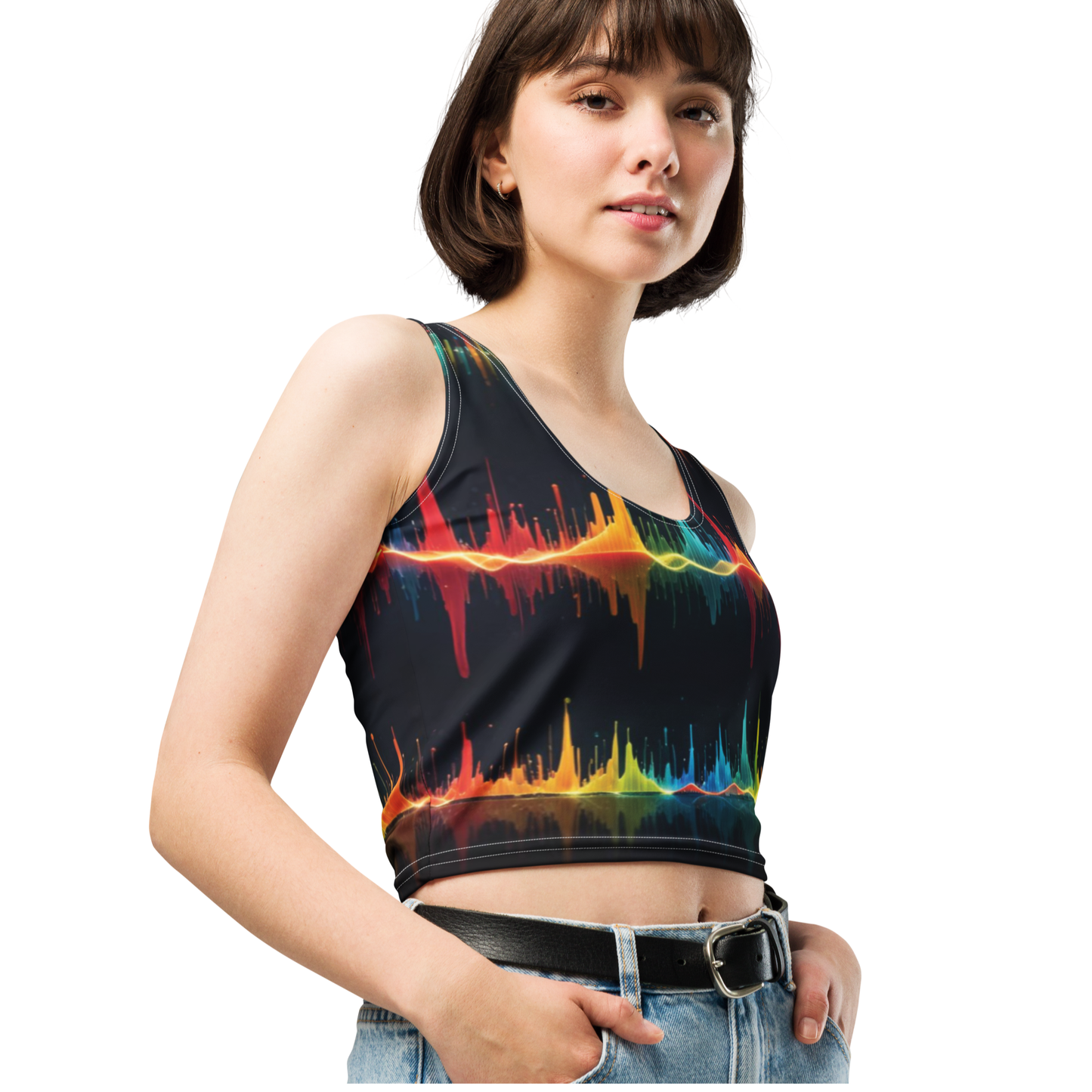 Crop Top "Vibes Festival"