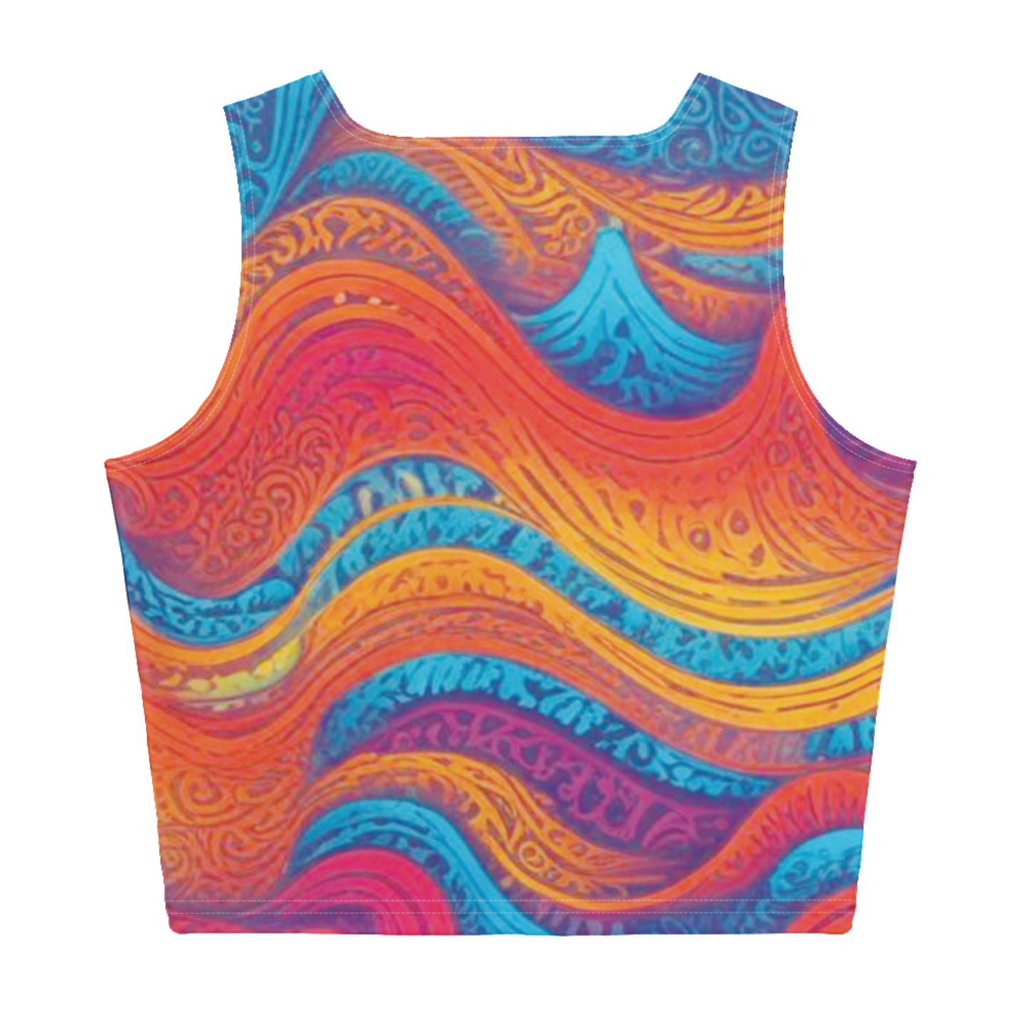 Crop Top "Waves Festival"