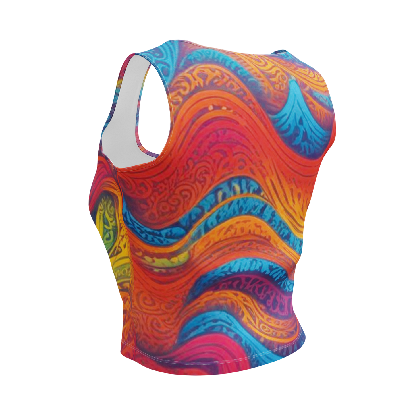 Crop Top "Waves Festival"