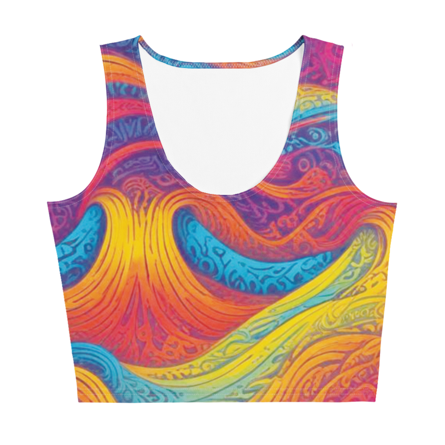 Crop Top "Waves Festival"