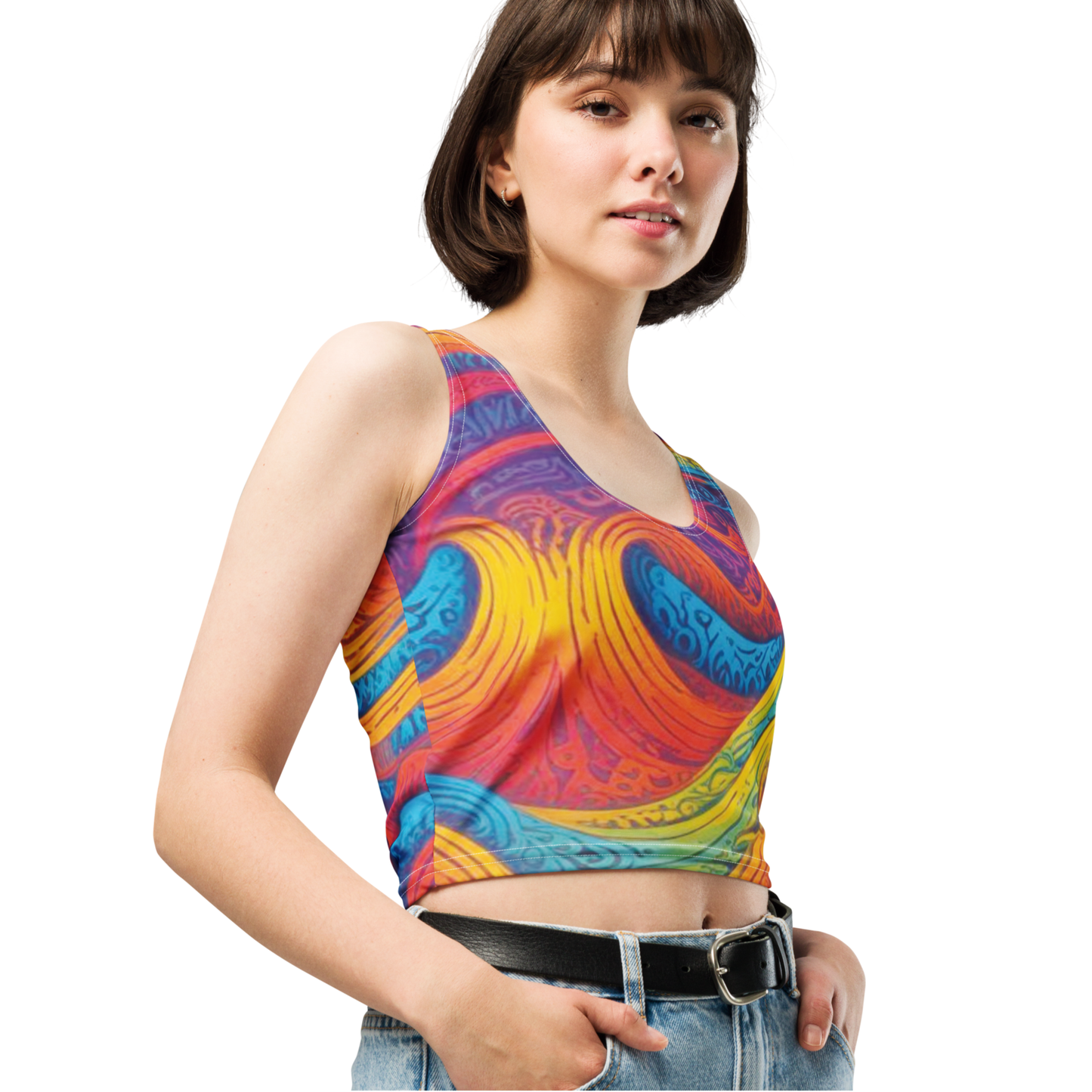 Crop Top "Waves Festival"