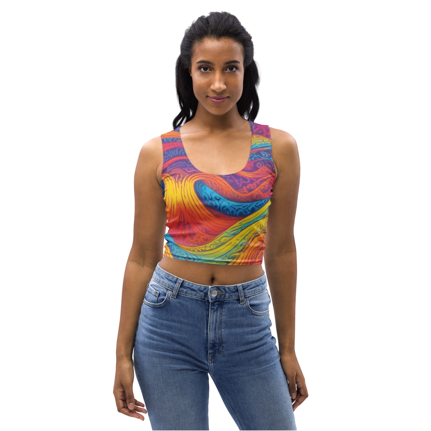 Crop Top "Waves Festival"