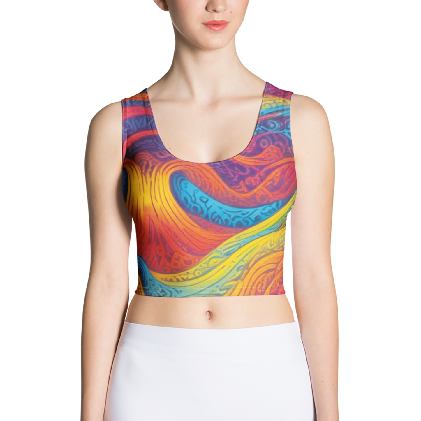 Crop Top "Waves Festival"