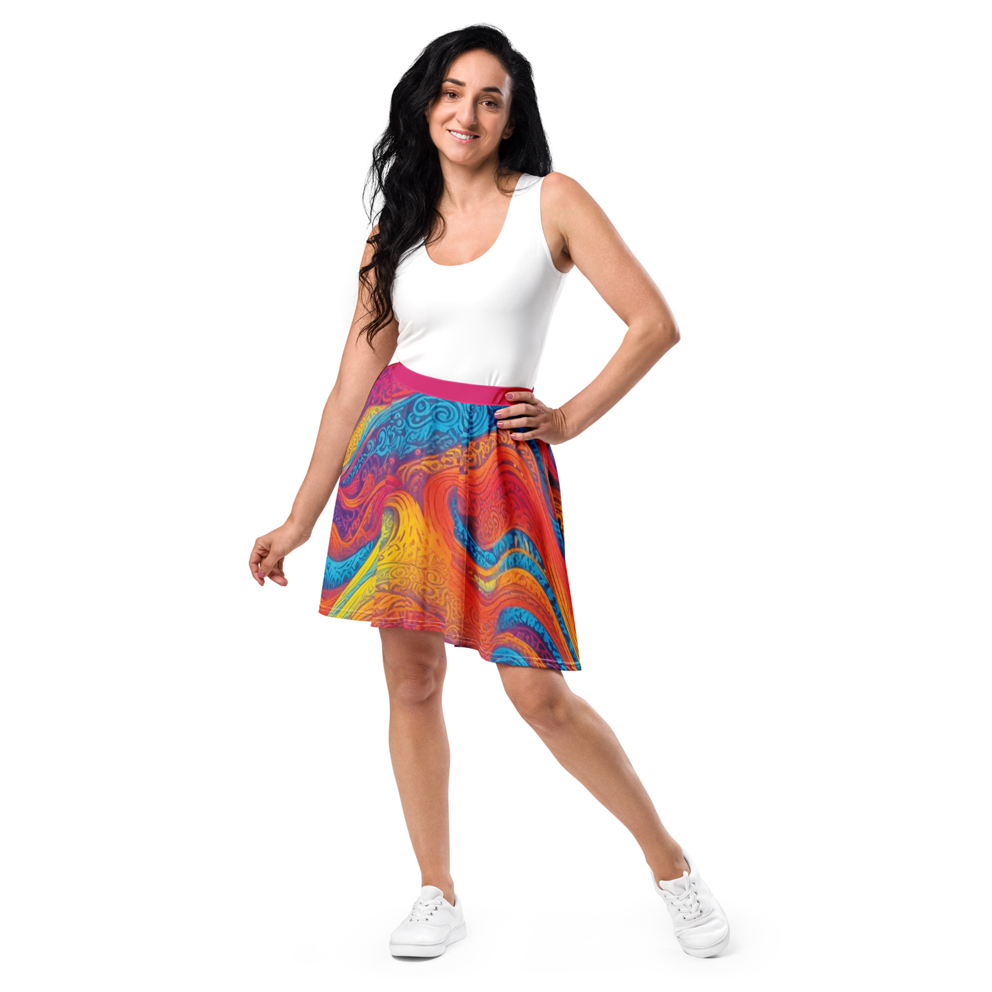 Jupe Patineuse "Waves Festival"