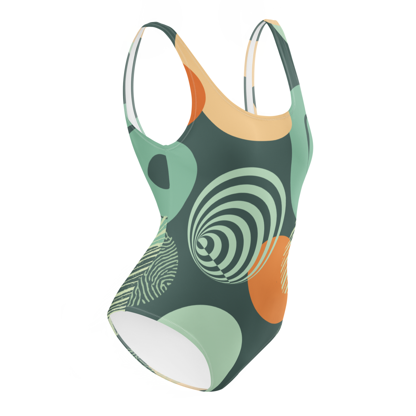 Maillot de Bain Femme "Vibulus" (Vert Foncé)