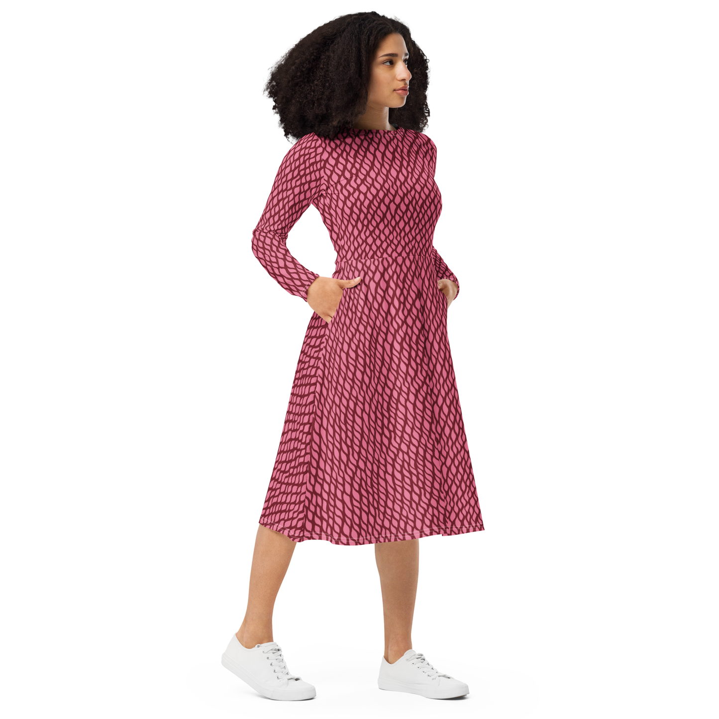 Long sleeved dress "Zamio"