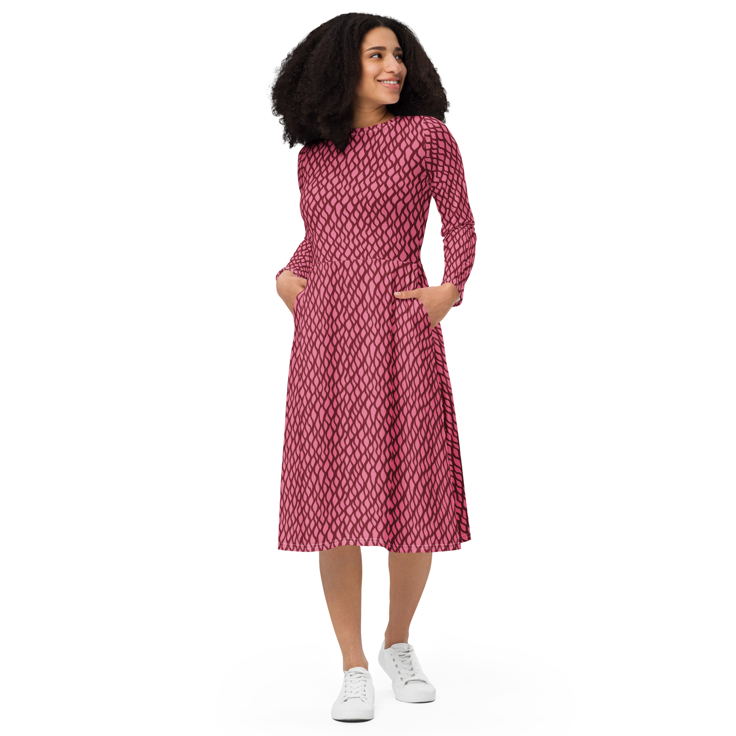 Long sleeved dress "Zamio"