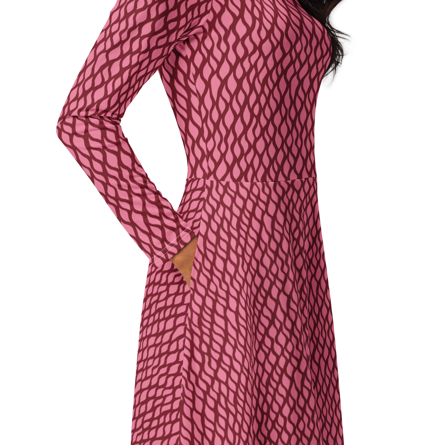 Long sleeved dress "Zamio"