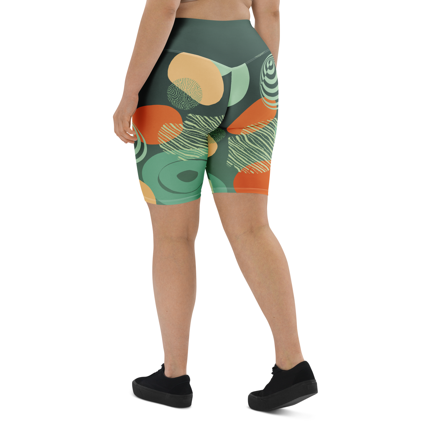 Short de Cycliste Femme "Vibulus" (Vert Foncé)
