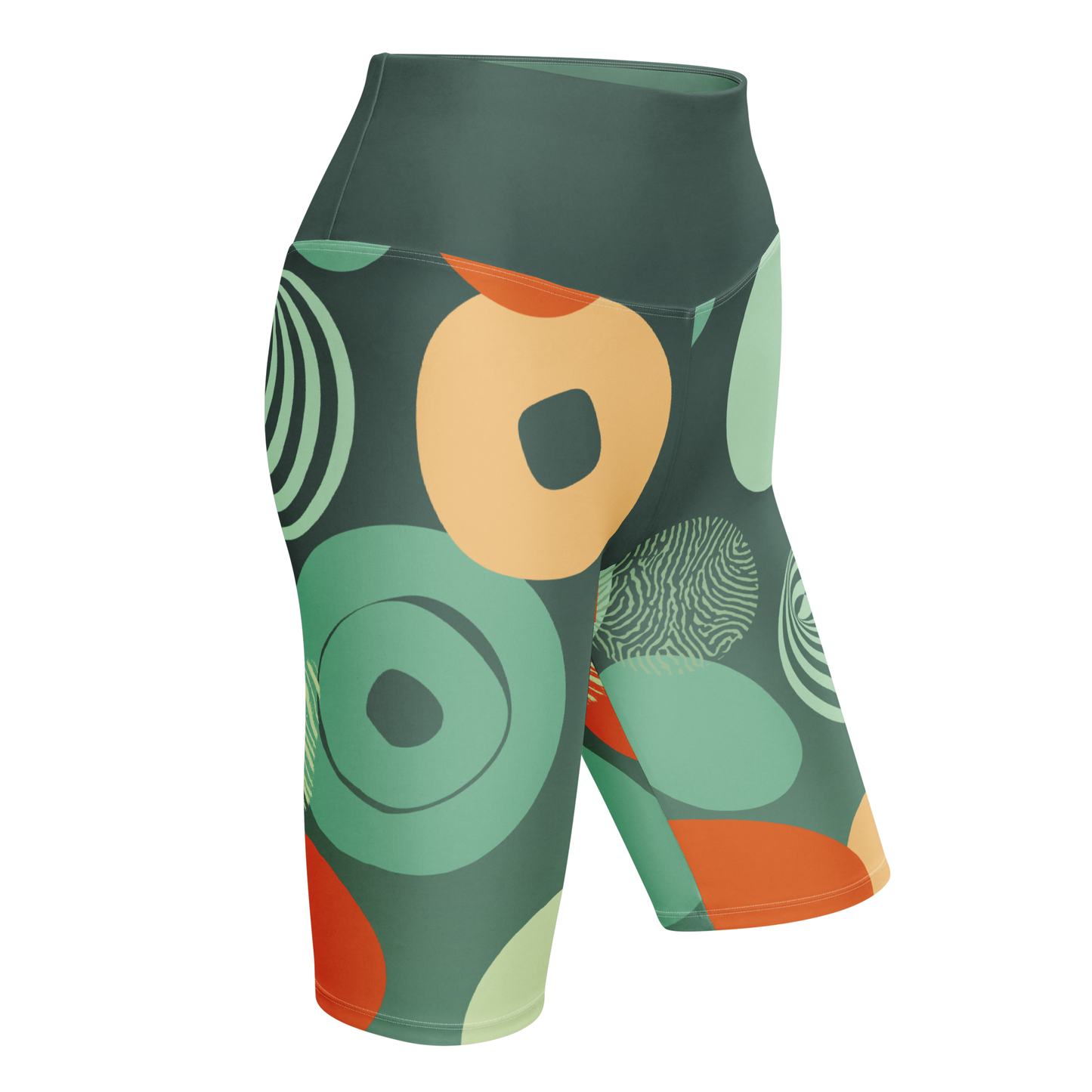 Short de Cycliste Femme "Vibulus" (Vert Foncé)