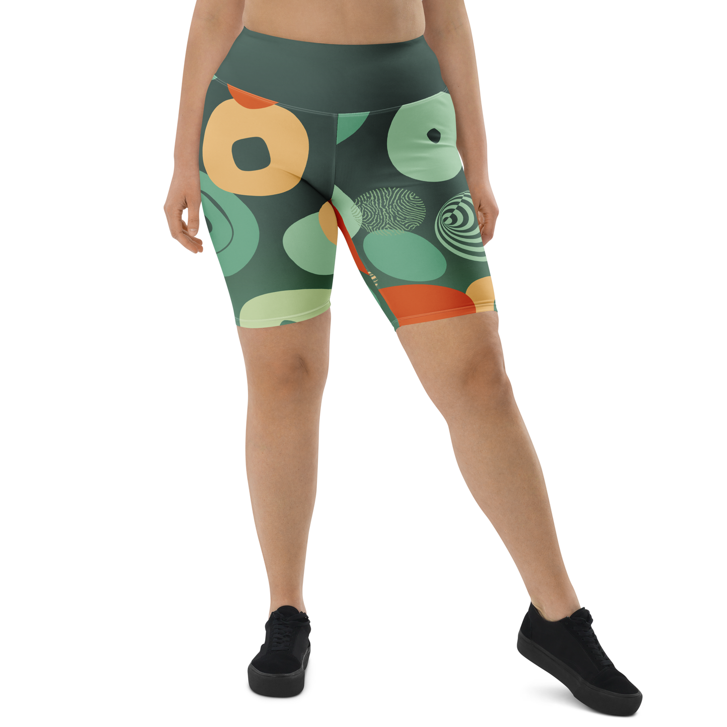 Short de Cycliste Femme "Vibulus" (Vert Foncé)