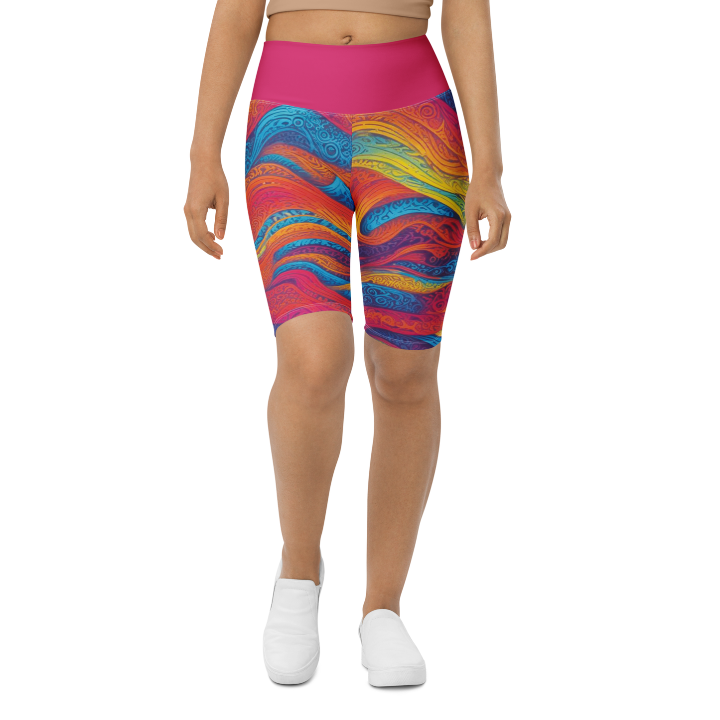 Short de Cycliste Femme "Waves Festival"