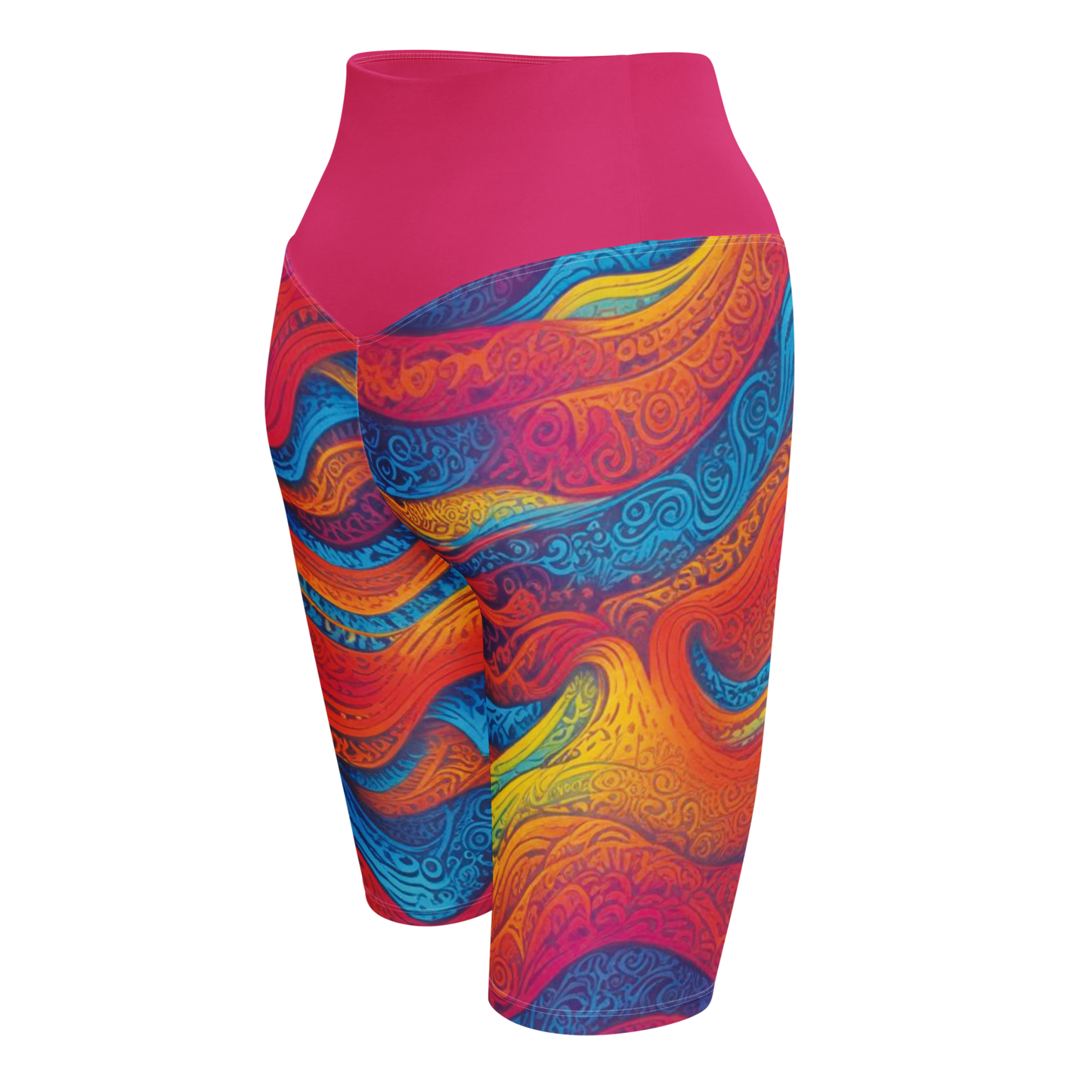 Short de Cycliste Femme "Waves Festival"