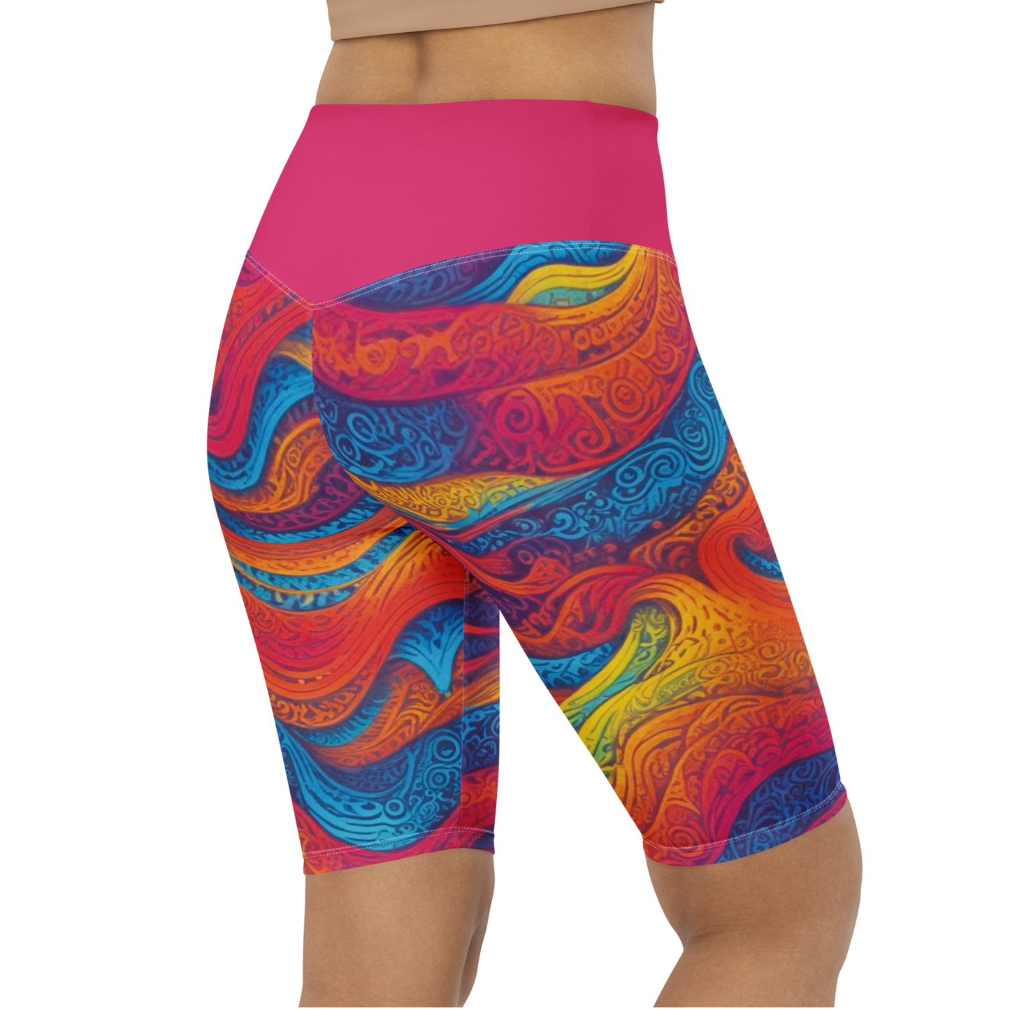 Short de Cycliste Femme "Waves Festival"