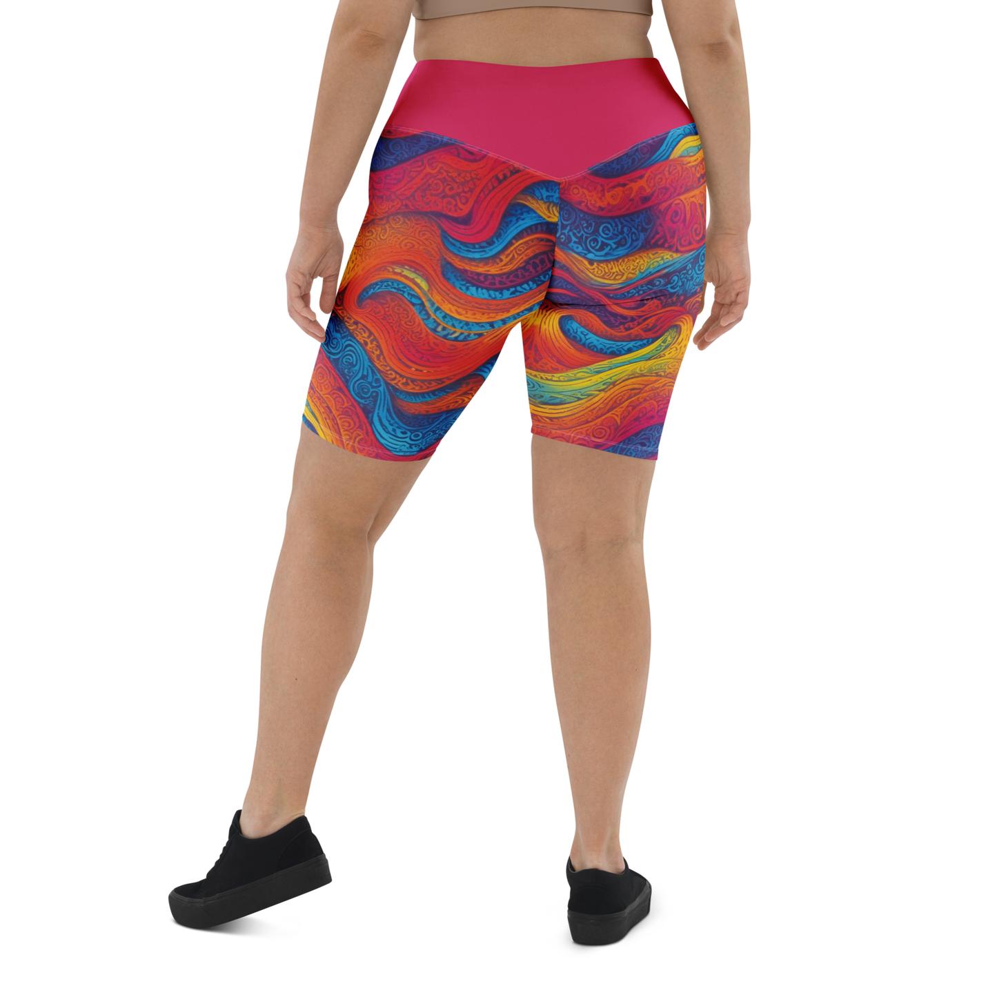 Short de Cycliste Femme "Waves Festival"