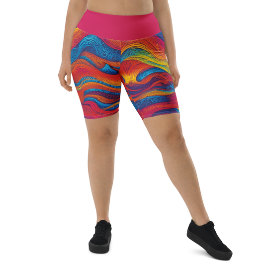Short de Cycliste Femme "Waves Festival"
