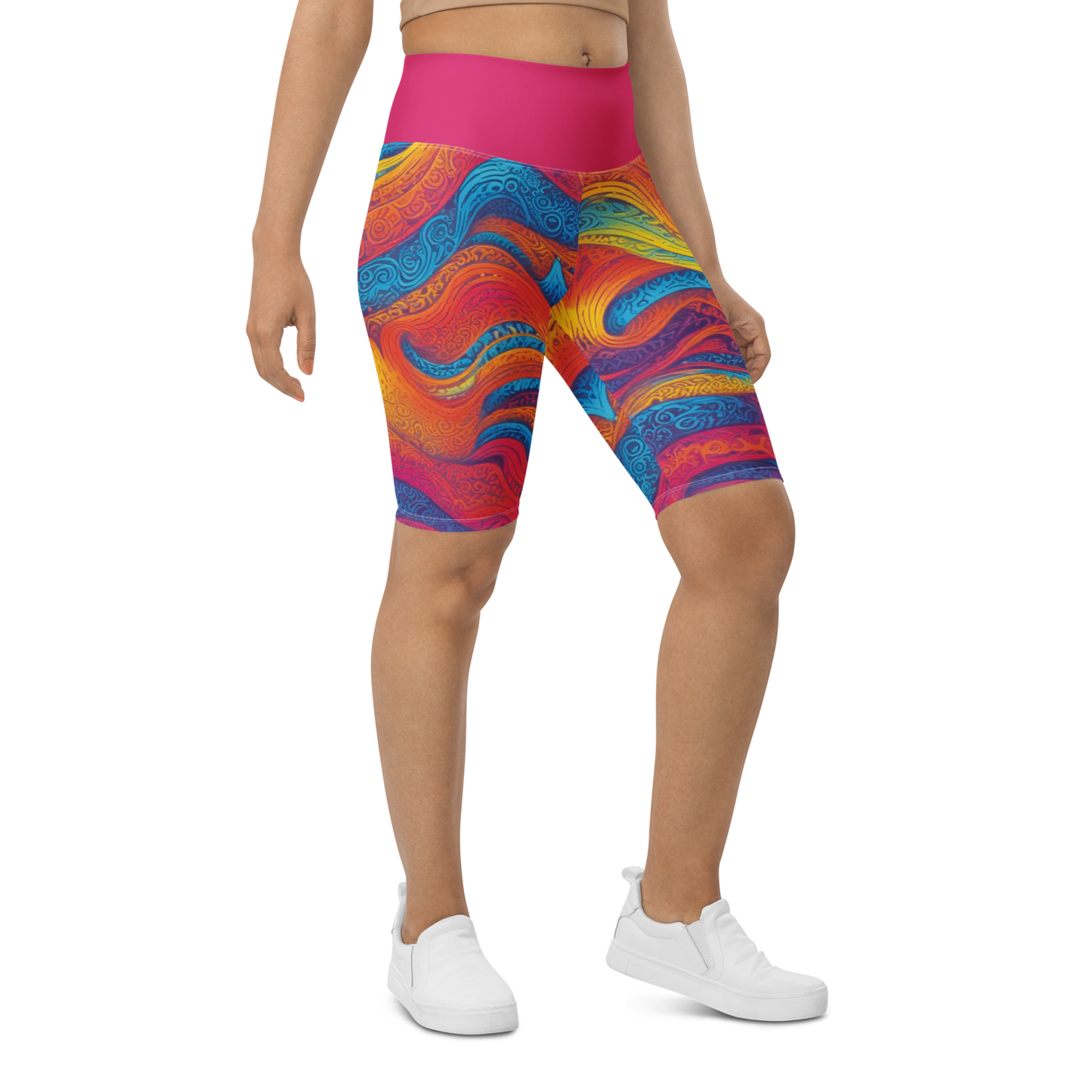 Short de Cycliste Femme "Waves Festival"
