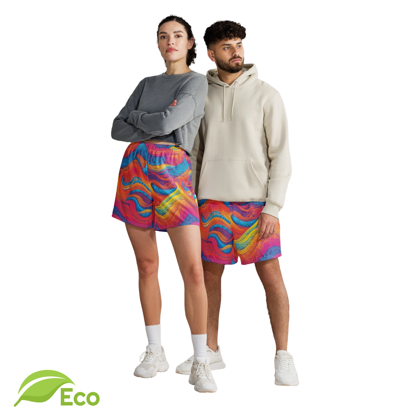 Short Sport Long Unisexe Eco "Waves Festival"