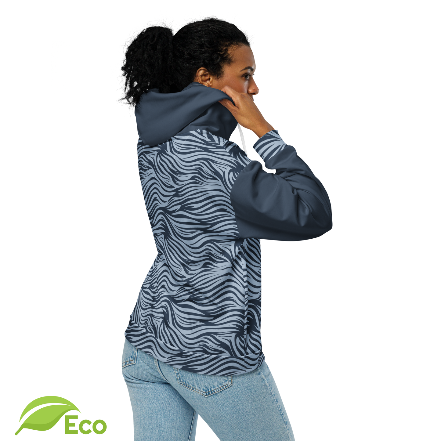 ECO Unisex "Banos" Reverse Zip Hoodie