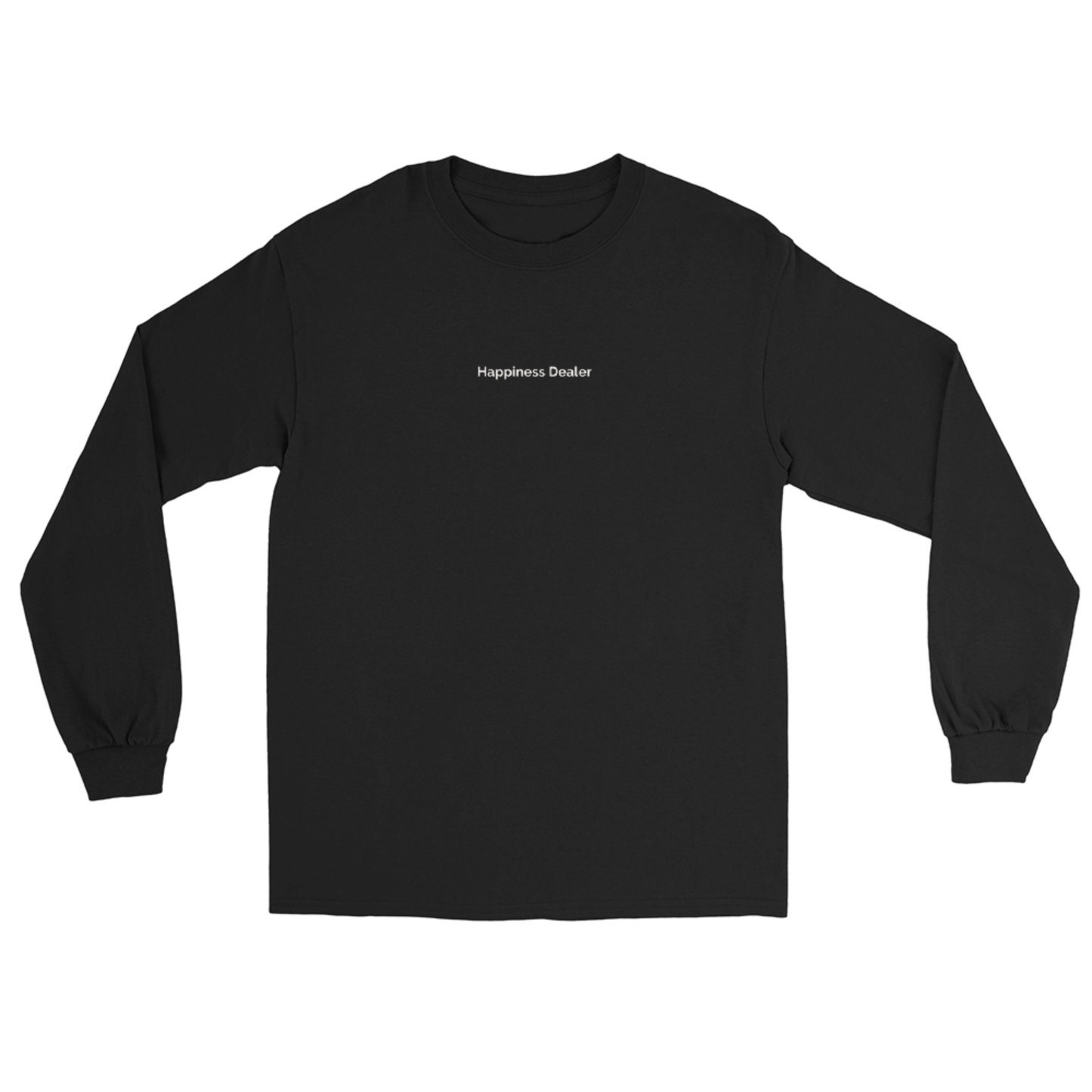 T-Shirt à manches longues Unisexe "Happiness Dealer"