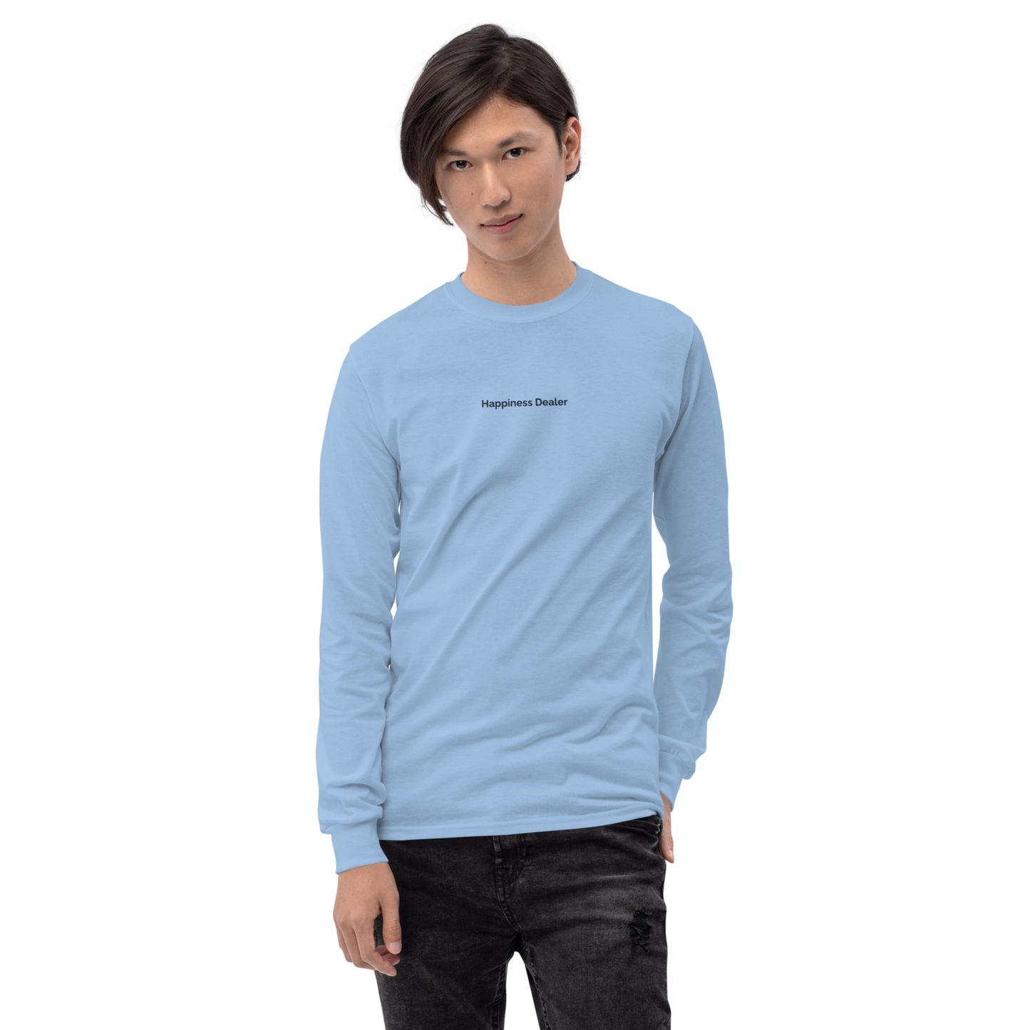 T-Shirt à manches longues Unisexe "Happiness Dealer"