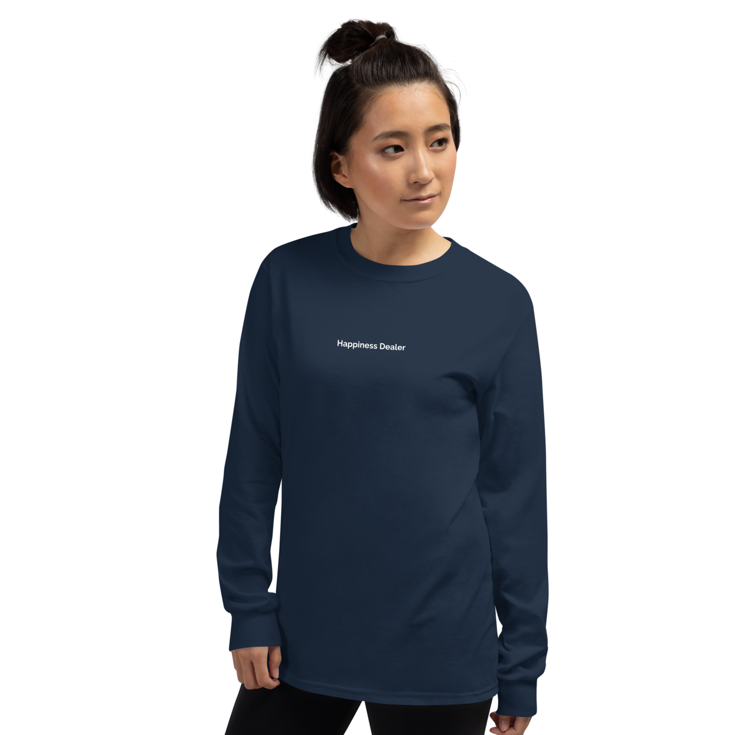 T-Shirt à manches longues Unisexe "Happiness Dealer"