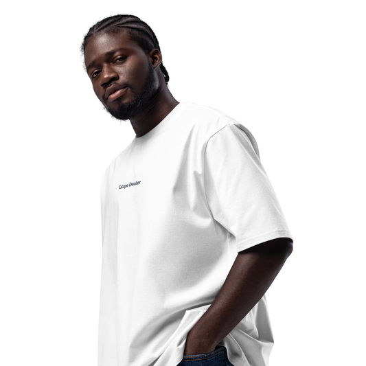 T-Shirt Oversize Lourd Unisexe "Escape Dealer"