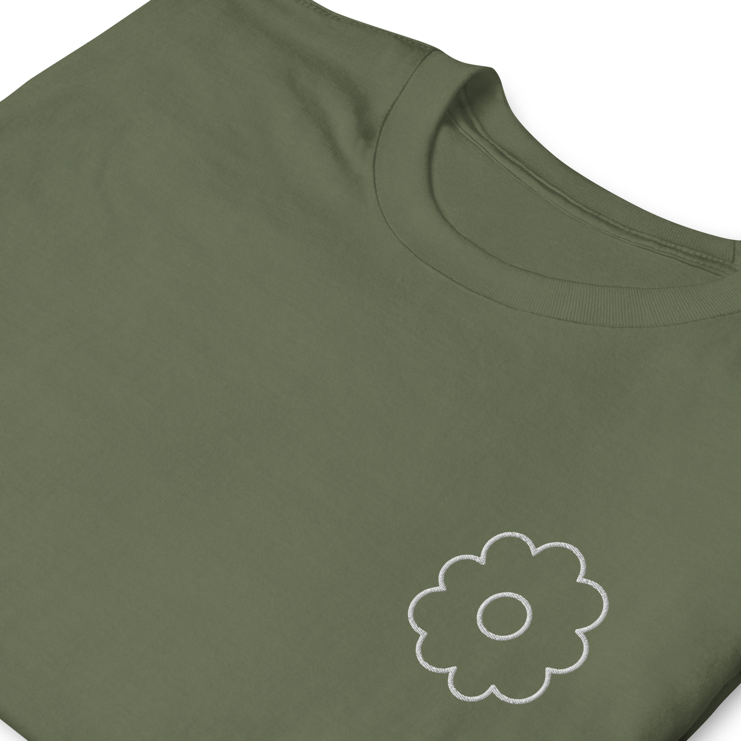 Maglietta Softstyle con ricamo "Fiore"