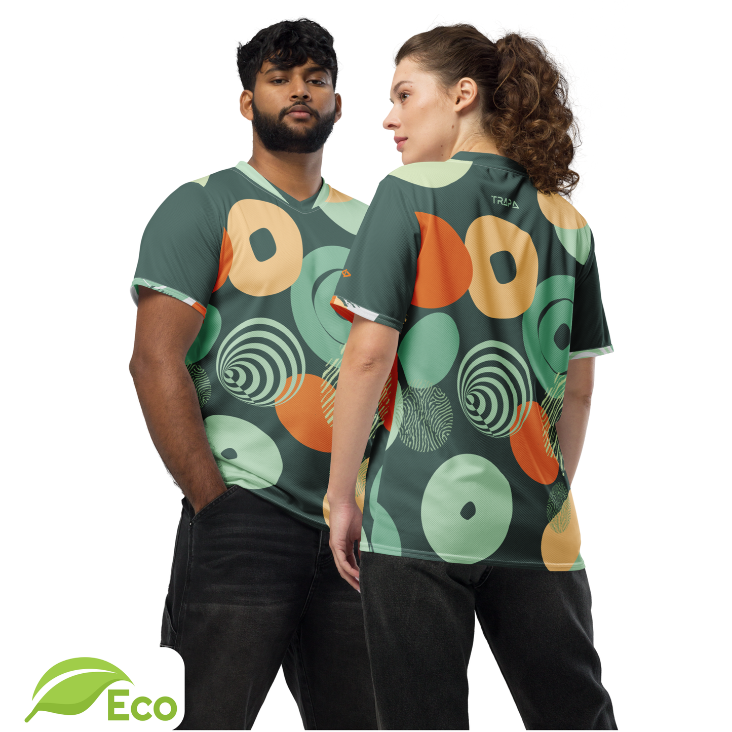 T-Shirt de Sport ECO Premium Unisexe "Vibulus" (Vert Foncé)