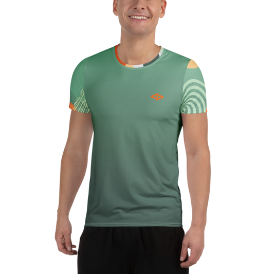 T-Shirt Sport Homme Manches Vibulus (Vert Clair)