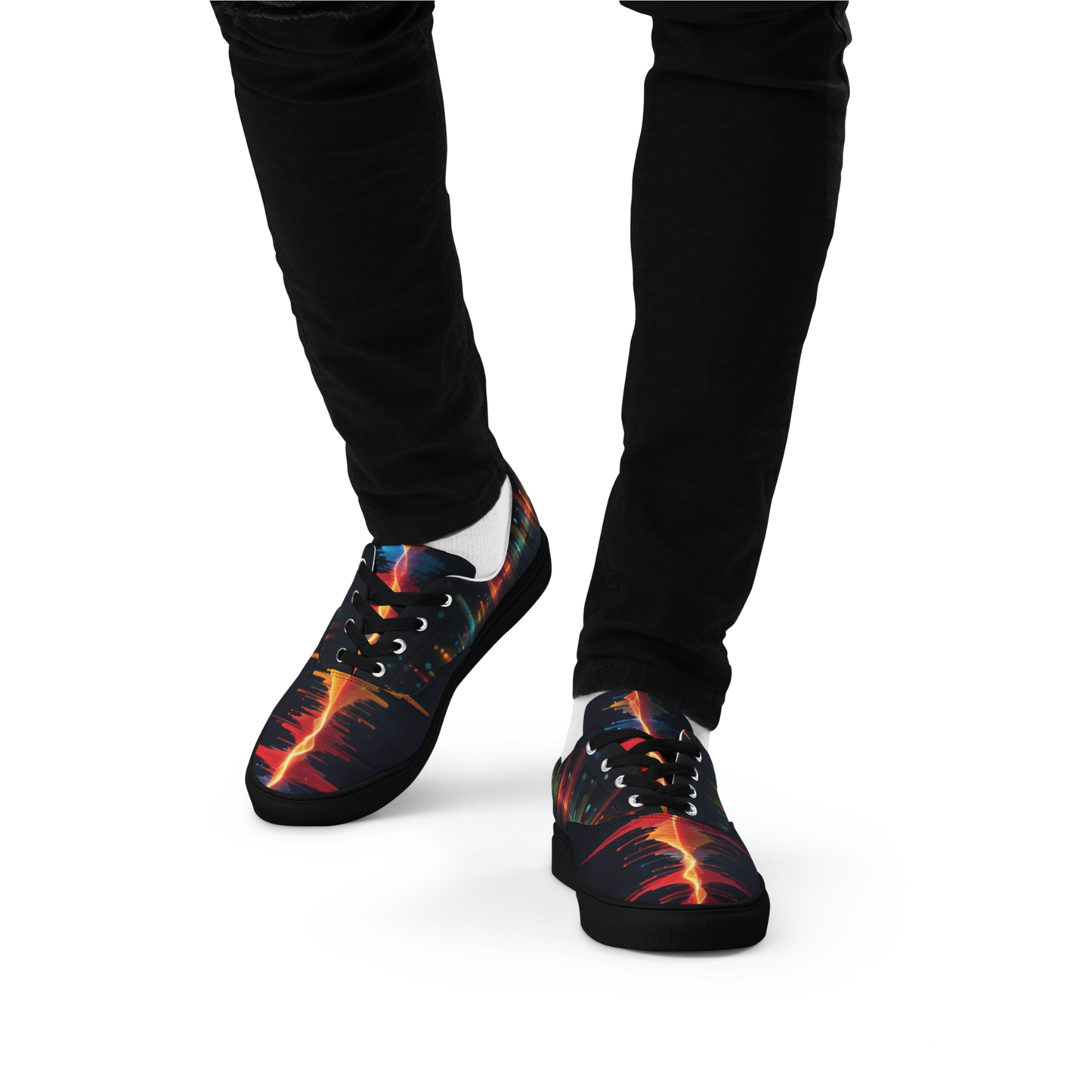 Tennis en Toile avec Lacets Homme "Vibes Festival"