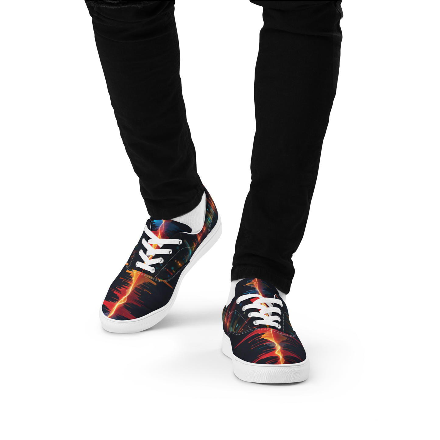 Tennis en Toile avec Lacets Homme "Vibes Festival"