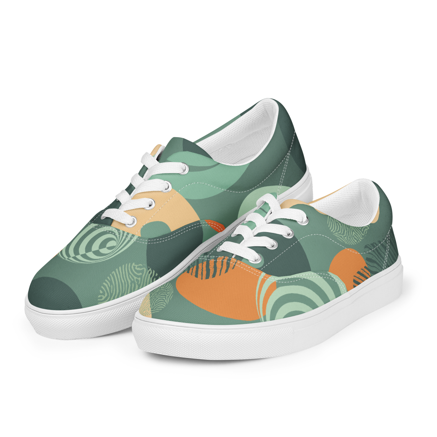 Tennis en Toile avec Lacets Homme "Vibulus" (Vert Clair)