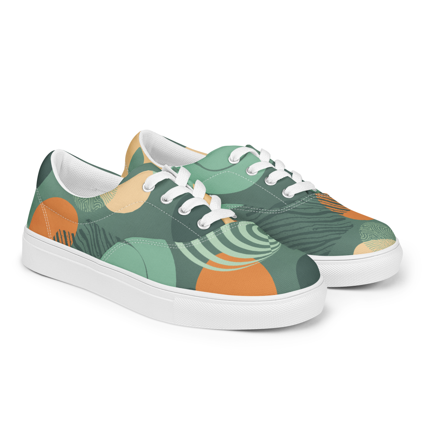 Tennis en Toile avec Lacets Homme "Vibulus" (Vert Clair)