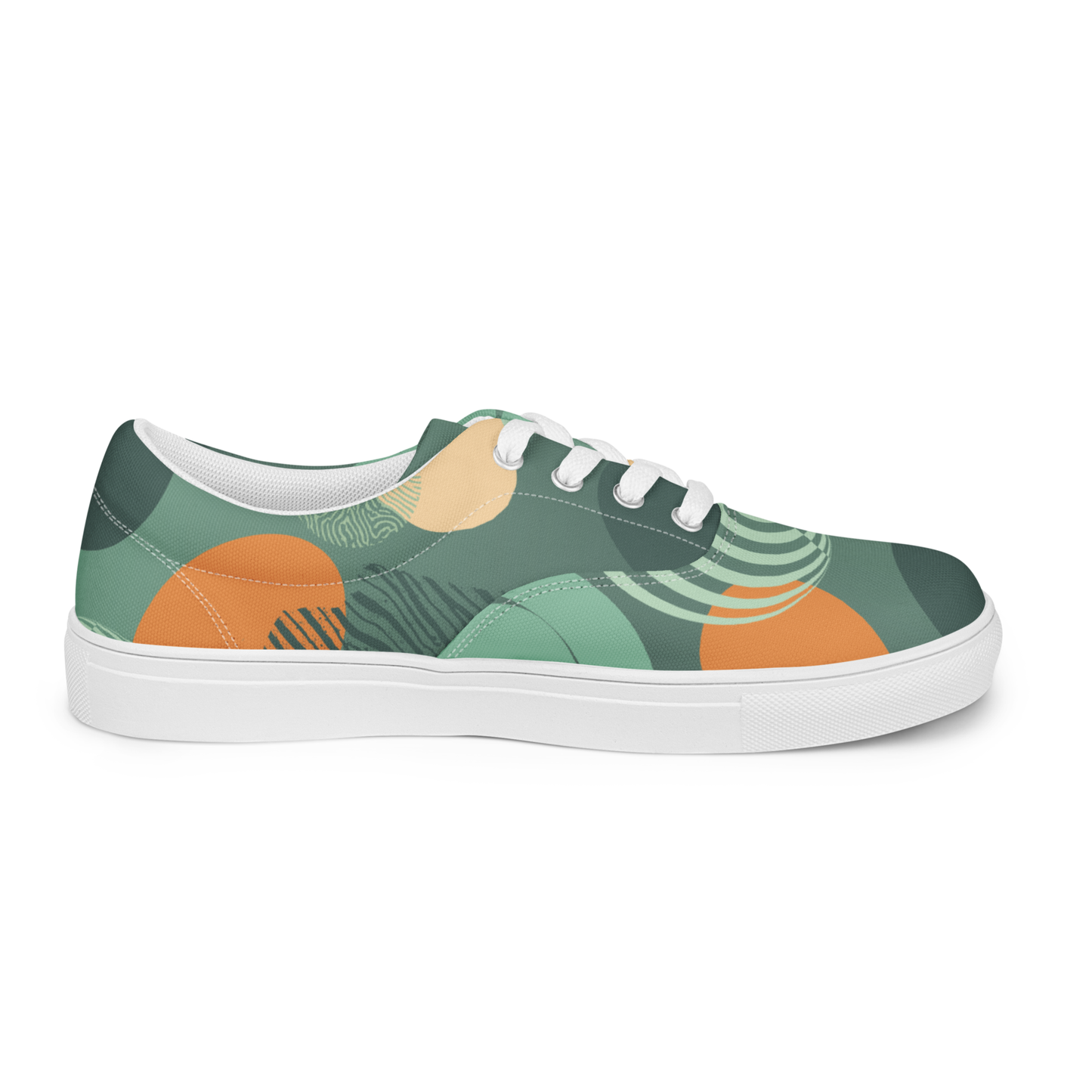 Tennis en Toile avec Lacets Homme "Vibulus" (Vert Clair)
