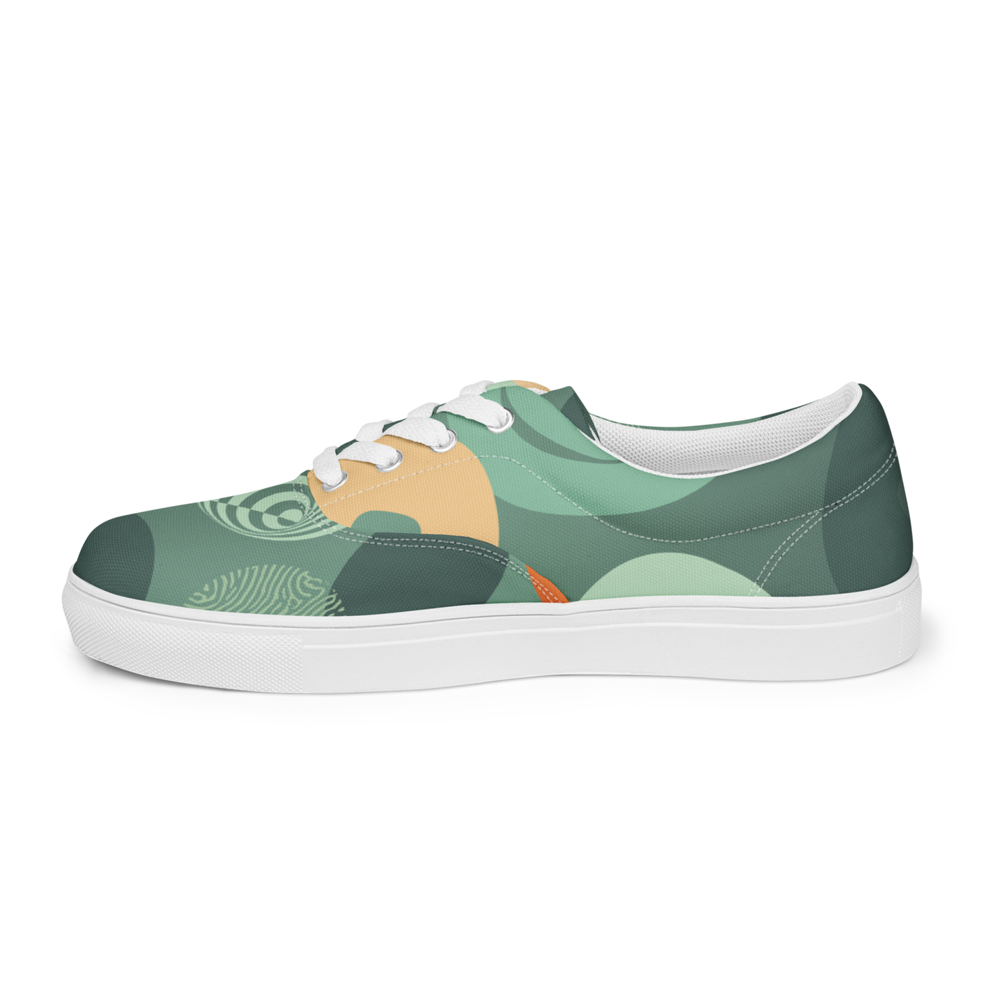 Tennis en Toile avec Lacets Homme "Vibulus" (Vert Clair)