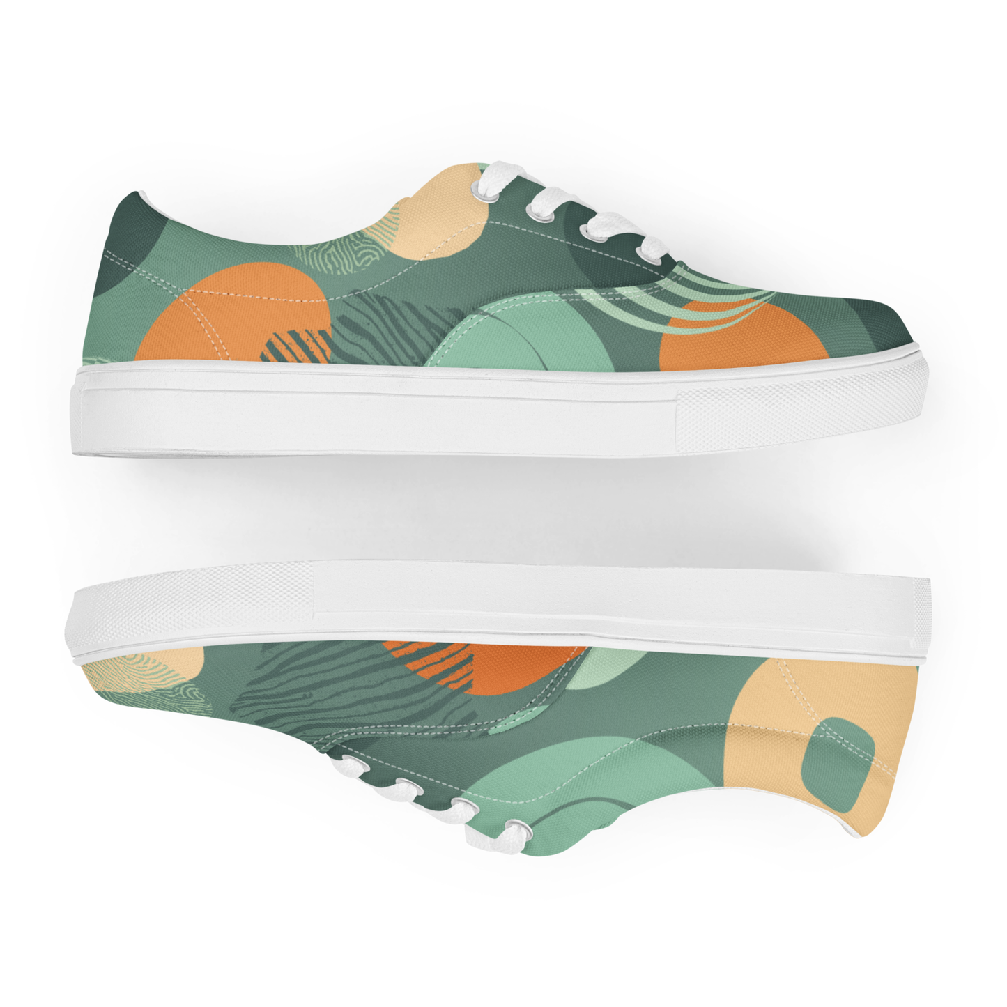 Tennis en Toile avec Lacets Homme "Vibulus" (Vert Clair)